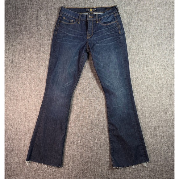 Lucky Brand Sofia Boot Jeans Womens 4/27 Blue Mid Rise Bootcut Stretch - Picture 2 of 16